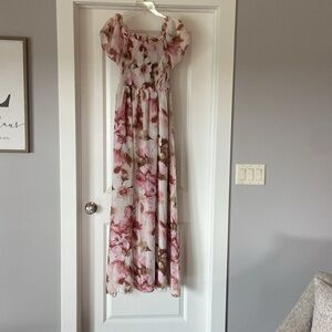 Floral Smocked Dress